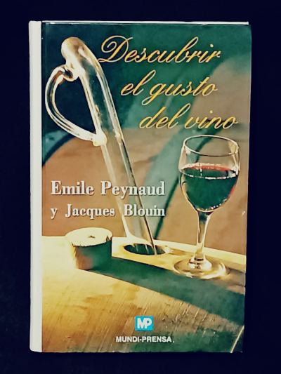 Libro: Descubrir el gusto del vino