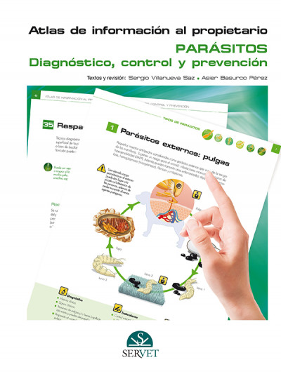 Libro: Atlas de información. al propietario.; parásitos; diagnostico, control y prevención.
